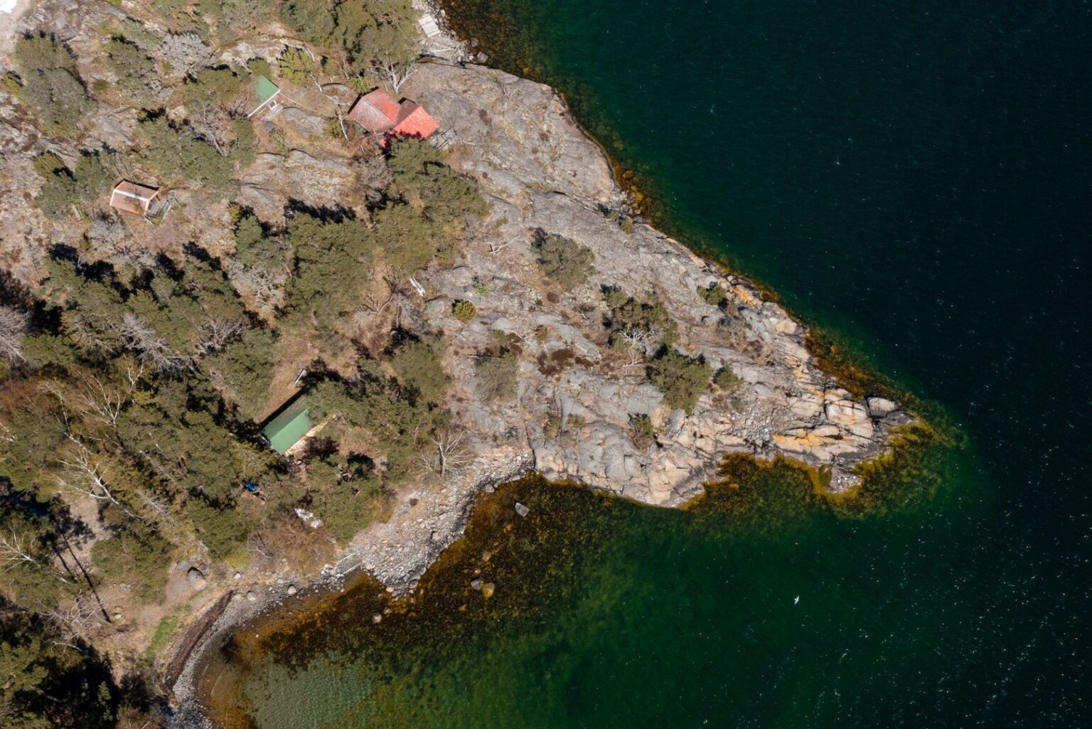 Egen udde med 200 meter strandlinje.RR1