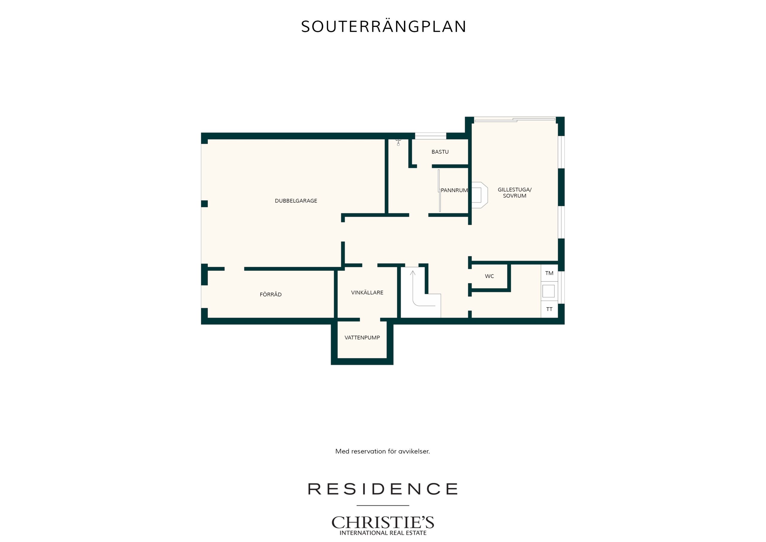 Souterrängplan
