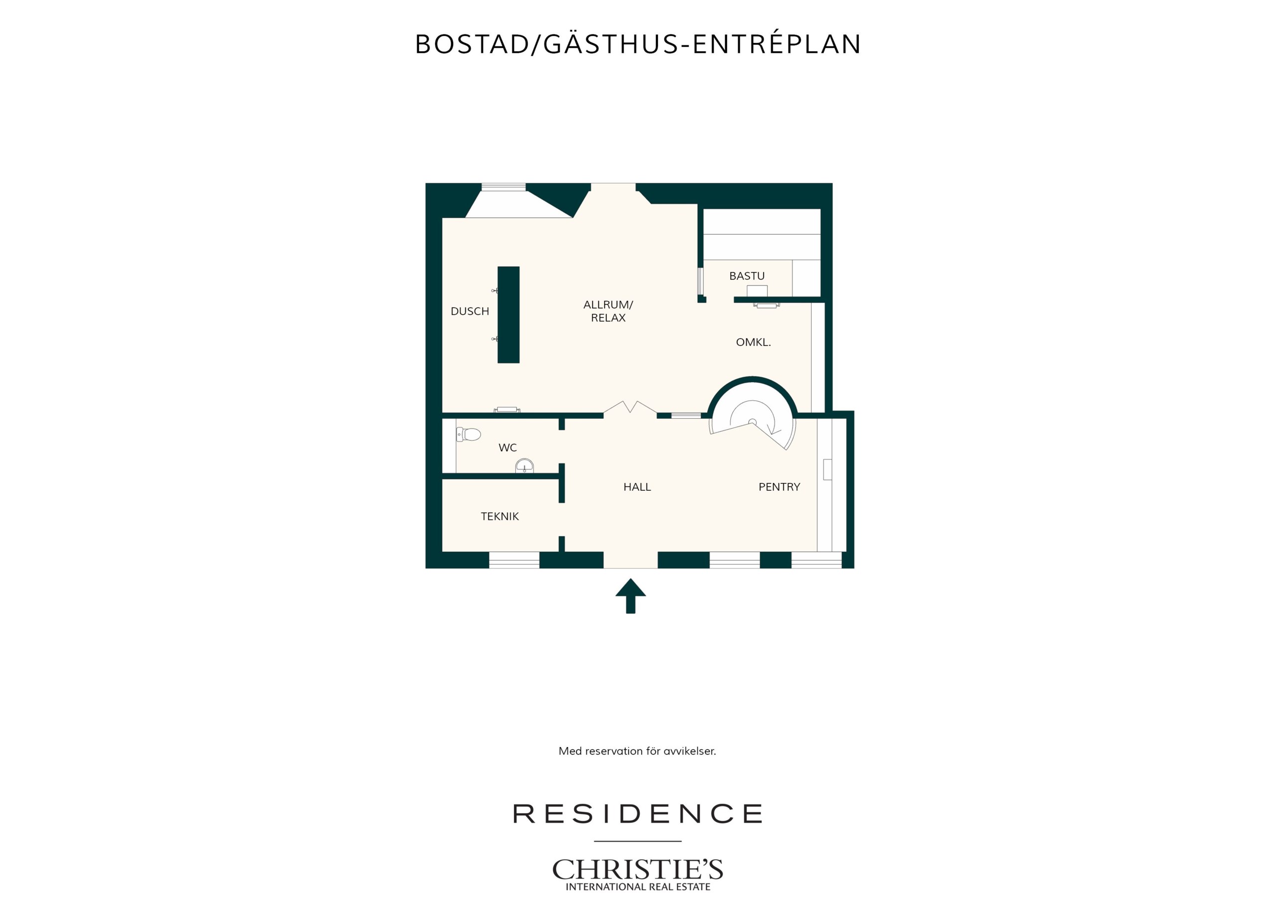 Gästhus entréplan
