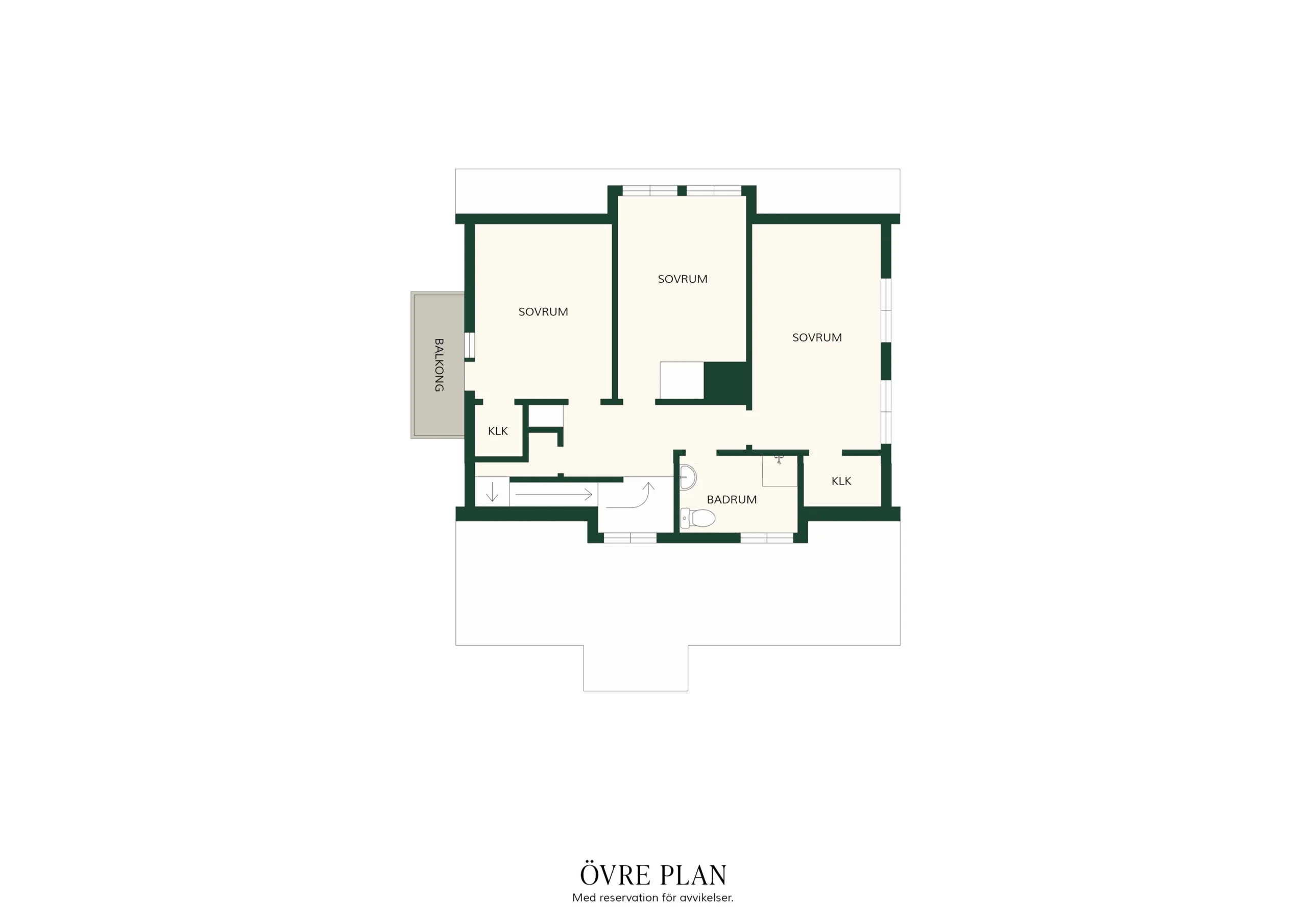 Äppelviksvägen 4 - övre plan