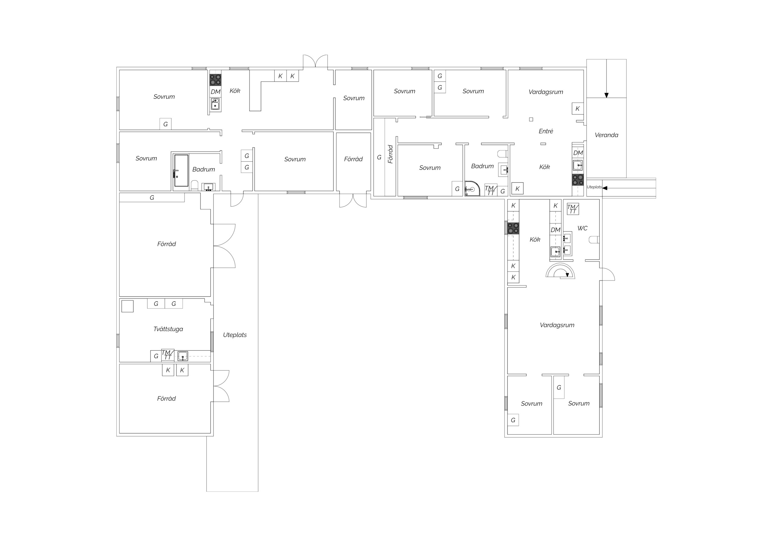 Planritning LÑgenheter